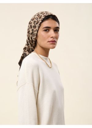 Bandana cachemire grand Leo