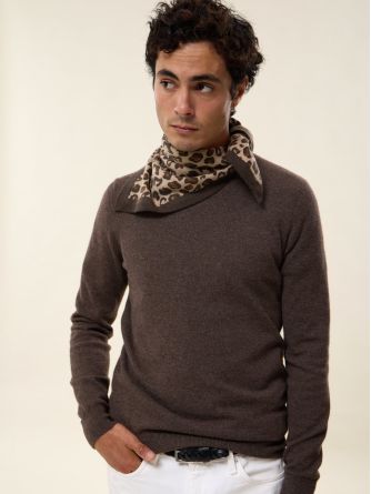 Bandana cachemire petit Leo
