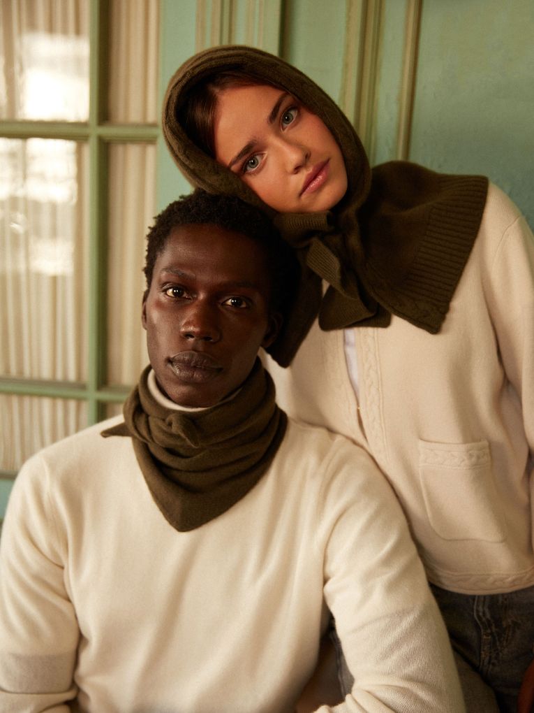 Cagoule cachemire Josepha