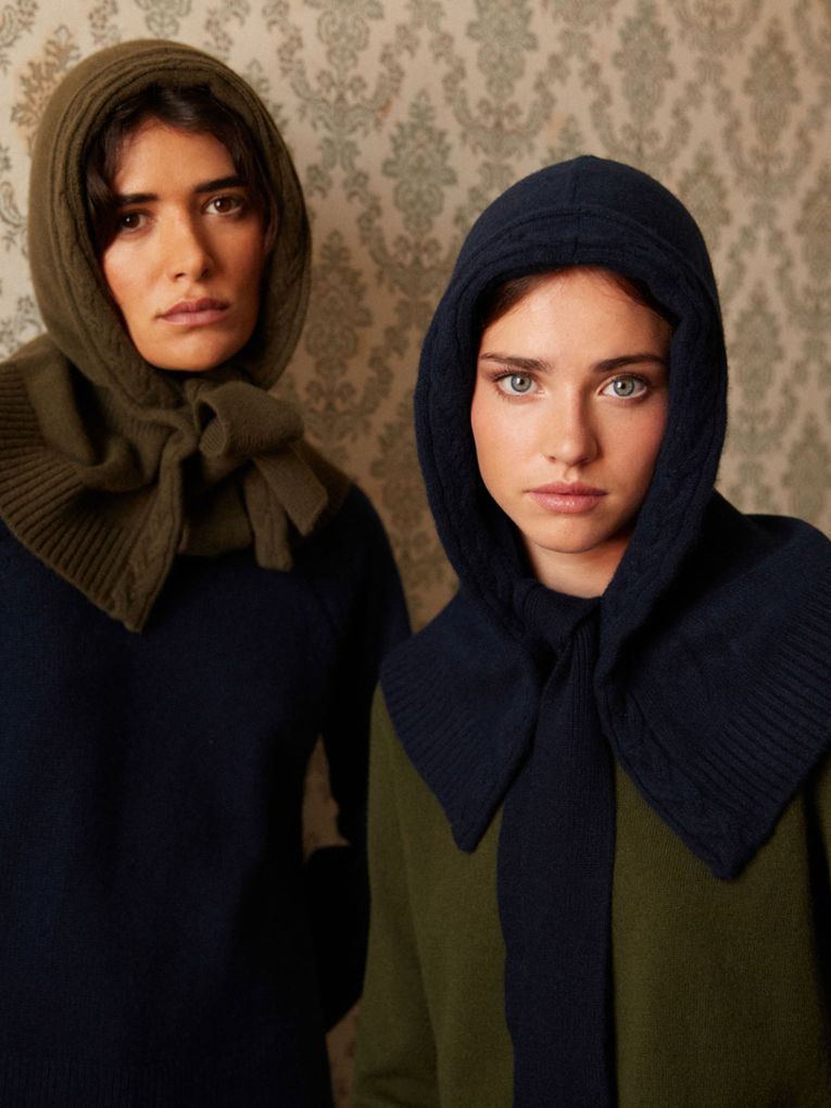Cashmere balaclava Josepha