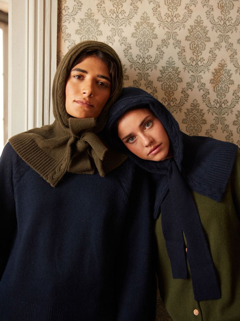 Cashmere balaclava Josepha