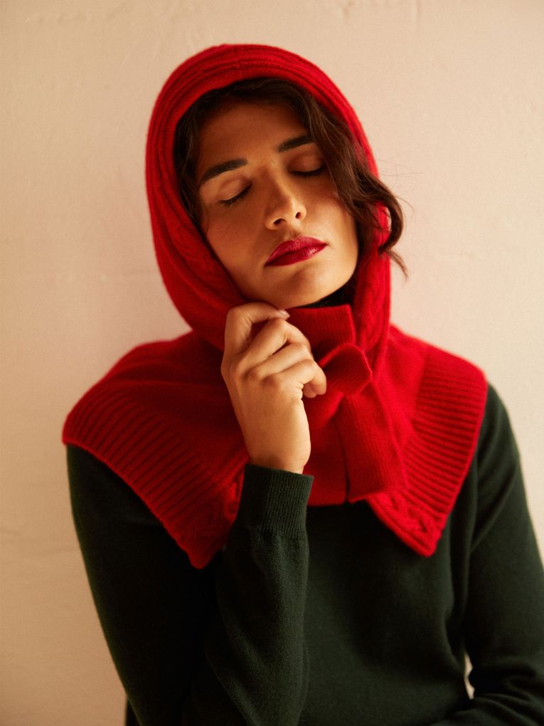 Cashmere balaclava Josepha