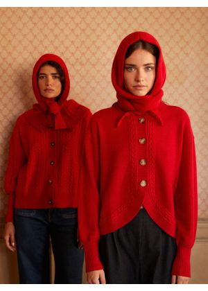 Cagoule cachemire Petra
