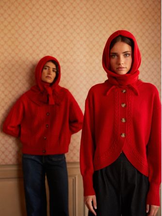 Cashmere balaclava Petra