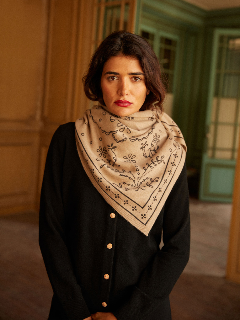 Bandana cachemire Aimee