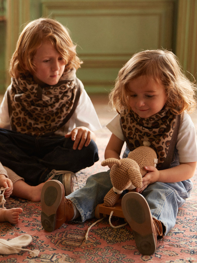 Bandana cachemire petit Leo