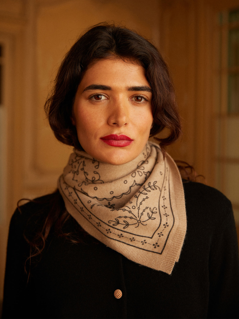 Bandana cachemire Carmen