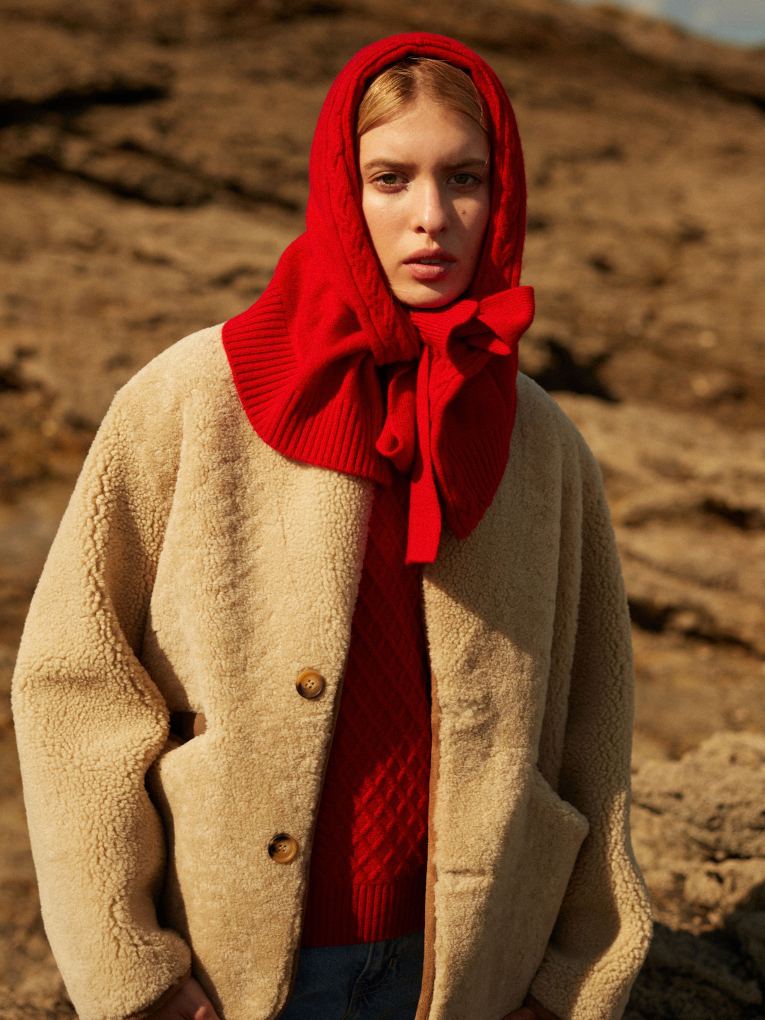 Cashmere balaclava Josepha
