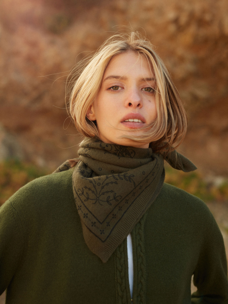 Bandana cachemire Carmen