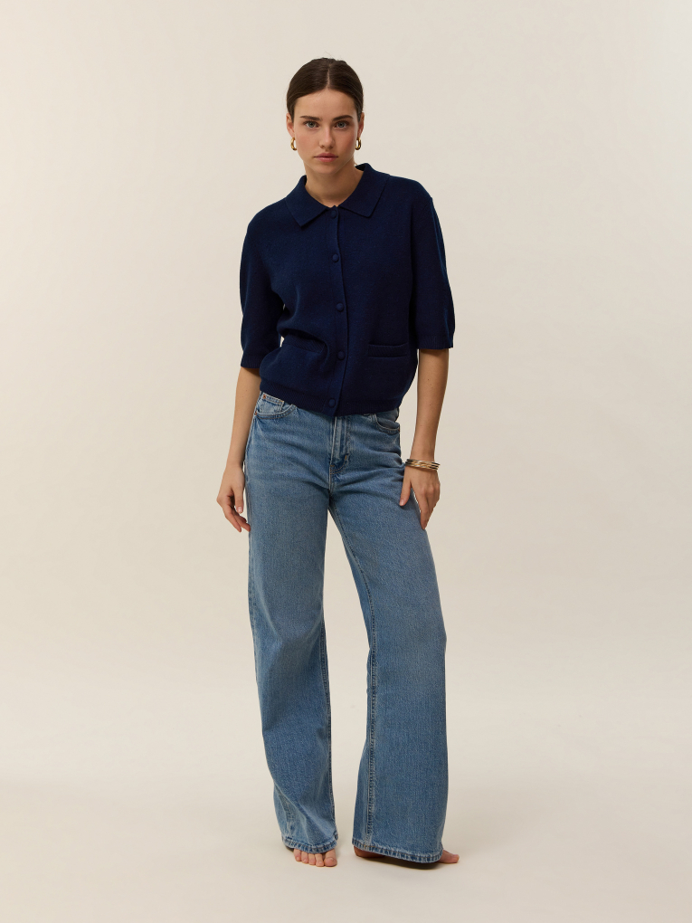 Cashmere Polo shirt Rachel