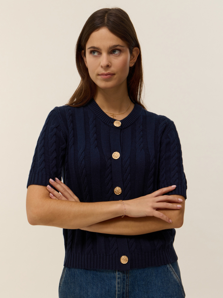 Cardigan shirt Zoé