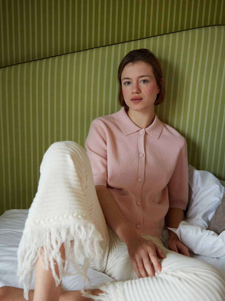 Cashmere Polo shirt Rachel