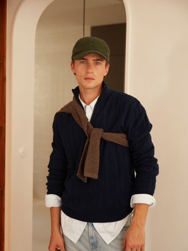 Pull cachemire Serge