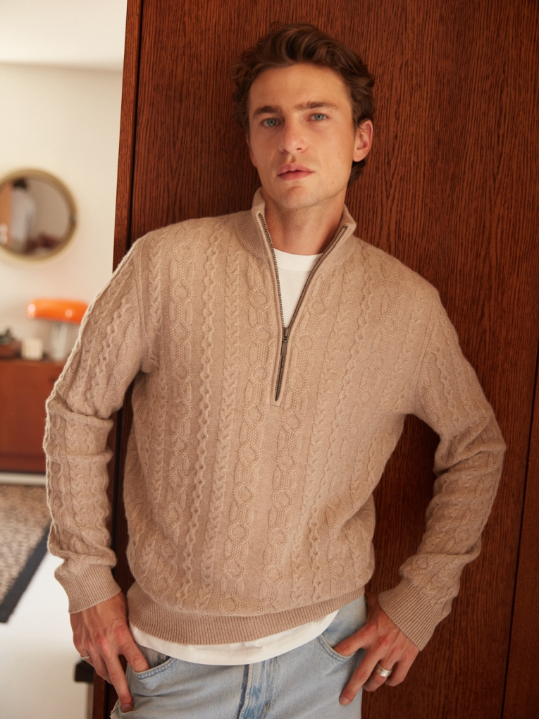 Pull cachemire Serge