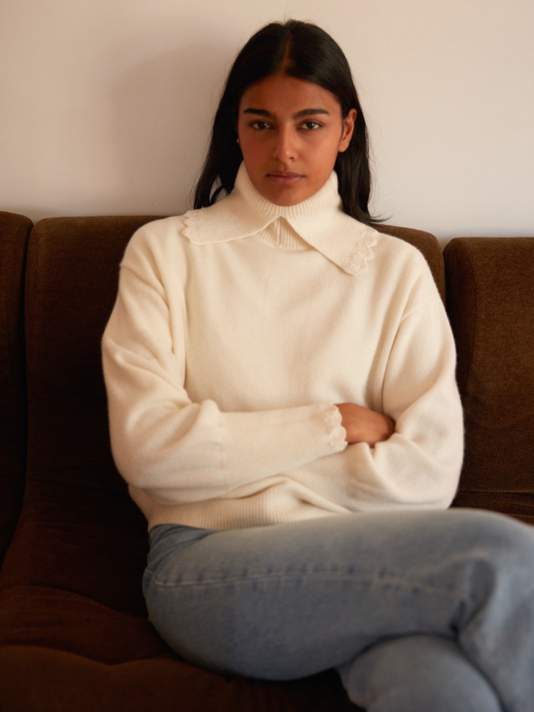 Pull cachemire Ambre