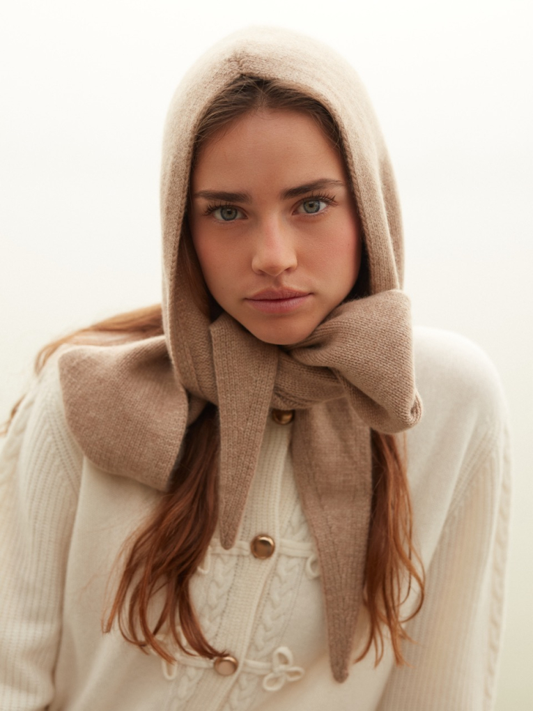 Cagoule cachemire Petra