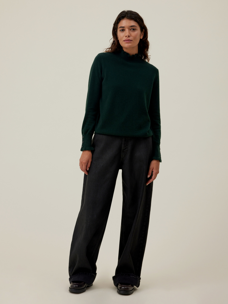 Pull cachemire sales vert femme
